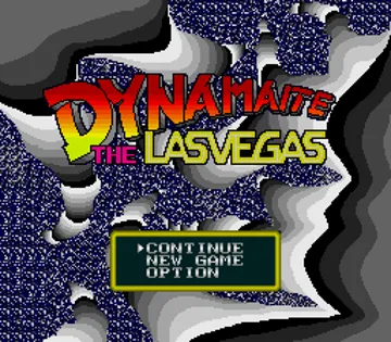 Dynamaite the Las Vegas (Japan) screen shot title